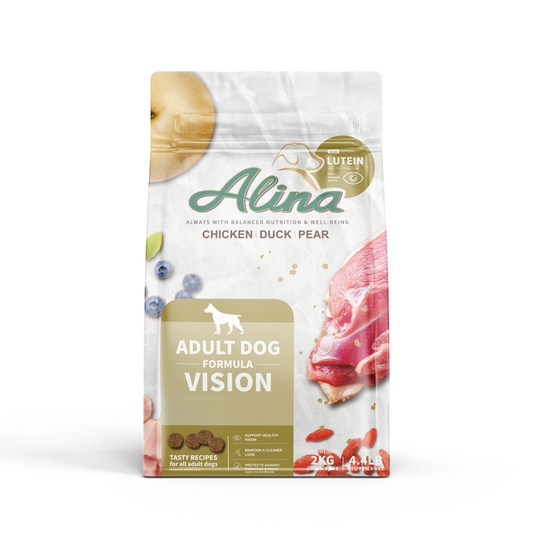 【歡慶開站 | 7 折起】ALINA 成犬晶彩食譜|雞肉+鴨肉|護眼保健配方 - ALINA 艾莉納 寵物主廚快餐車