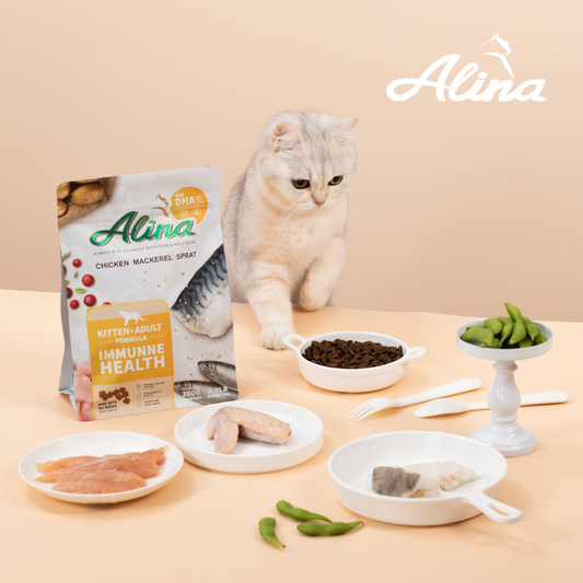 ALINA 艾莉納 寵物主廚快餐車 分齡分顆粒 無穀飼料 開箱