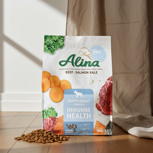 【歡慶開站】貓咪饕客必點：豪華四味拼盤 360G*4+超萌廚師帽+領巾+用餐碗 - ALINA 艾莉納 寵物主廚快餐車