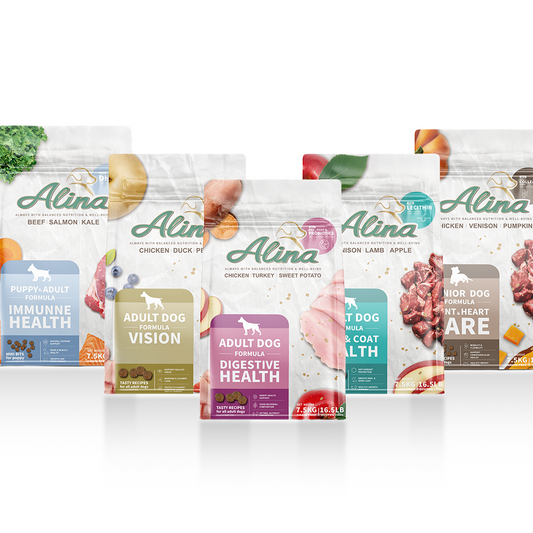 【ALINA 艾萊納】五星主廚無穀狗乾糧 7.5KG｜五種專屬機能口味任選