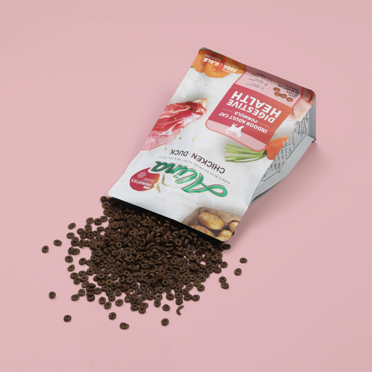 【歡慶開站 | 7 折起】ALINA 成貓順暢食譜｜雞肉+鴨肉｜腸胃保健配方 - ALINA 艾莉納 寵物主廚快餐車