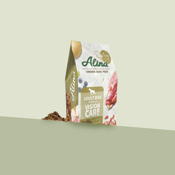 【歡慶開站 | 7 折起】ALINA 成犬晶彩食譜｜雞肉+鴨肉｜護眼保健配方 - ALINA 艾莉納 寵物主廚快餐車