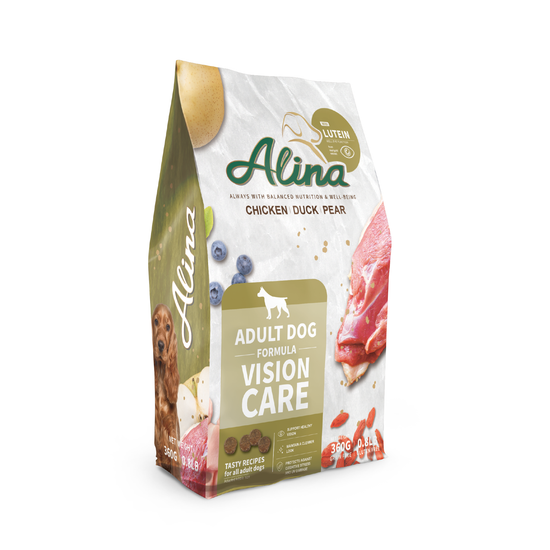 【歡慶開站 | 7 折起】ALINA 成犬晶彩食譜｜雞肉+鴨肉｜護眼保健配方 - ALINA 艾莉納 寵物主廚快餐車