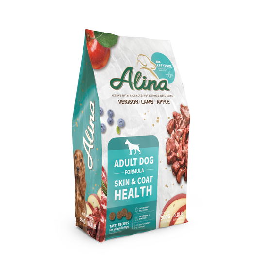 【歡慶開站 | 7 折起】ALINA 成犬閃耀食譜｜鹿肉+羊肉｜皮毛保健配方 - ALINA 艾莉納 寵物主廚快餐車