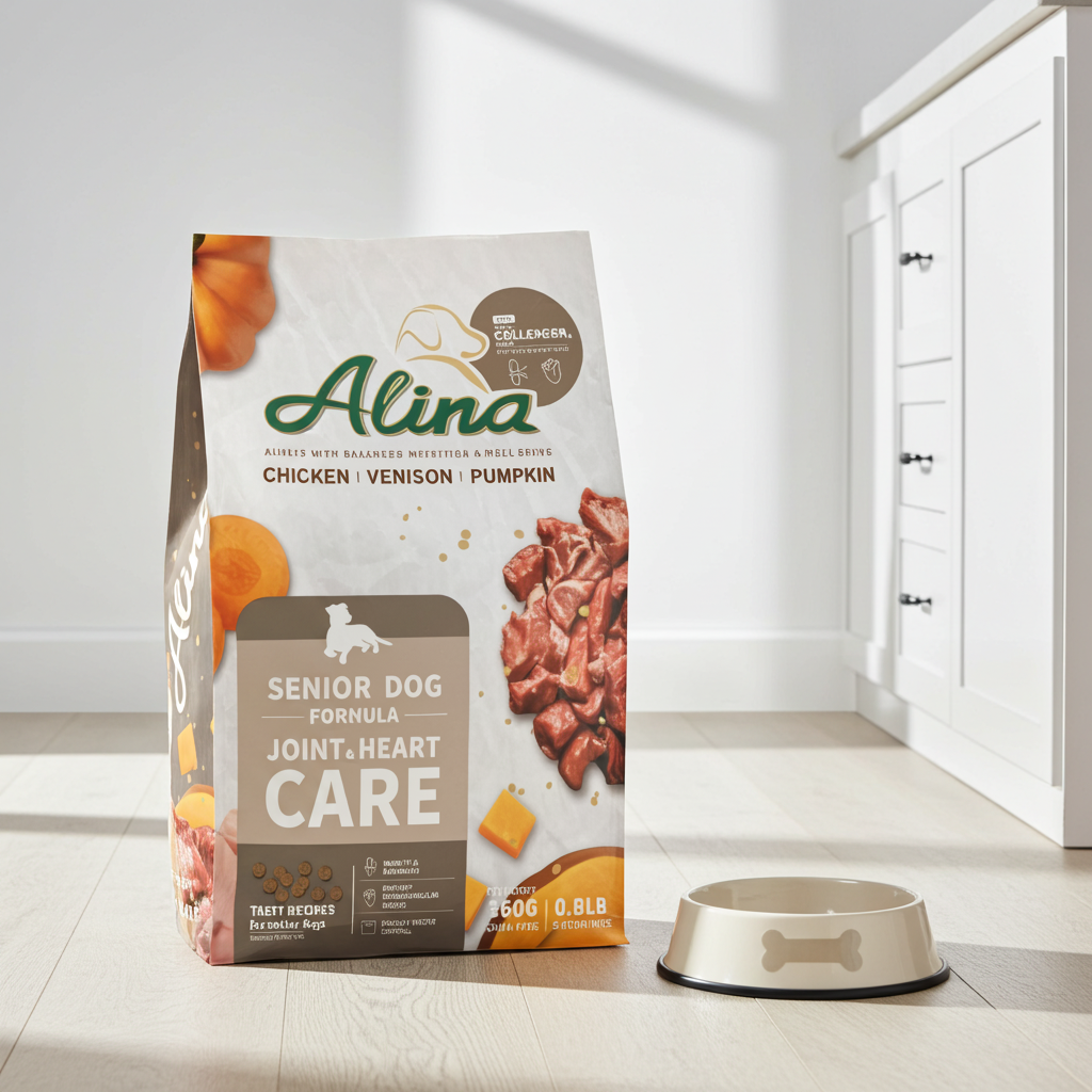 【歡慶開站】狗勾主廚特餐：大滿足套餐 2KG+超萌廚師帽+領巾+用餐碗 - ALINA 艾莉納 寵物主廚快餐車